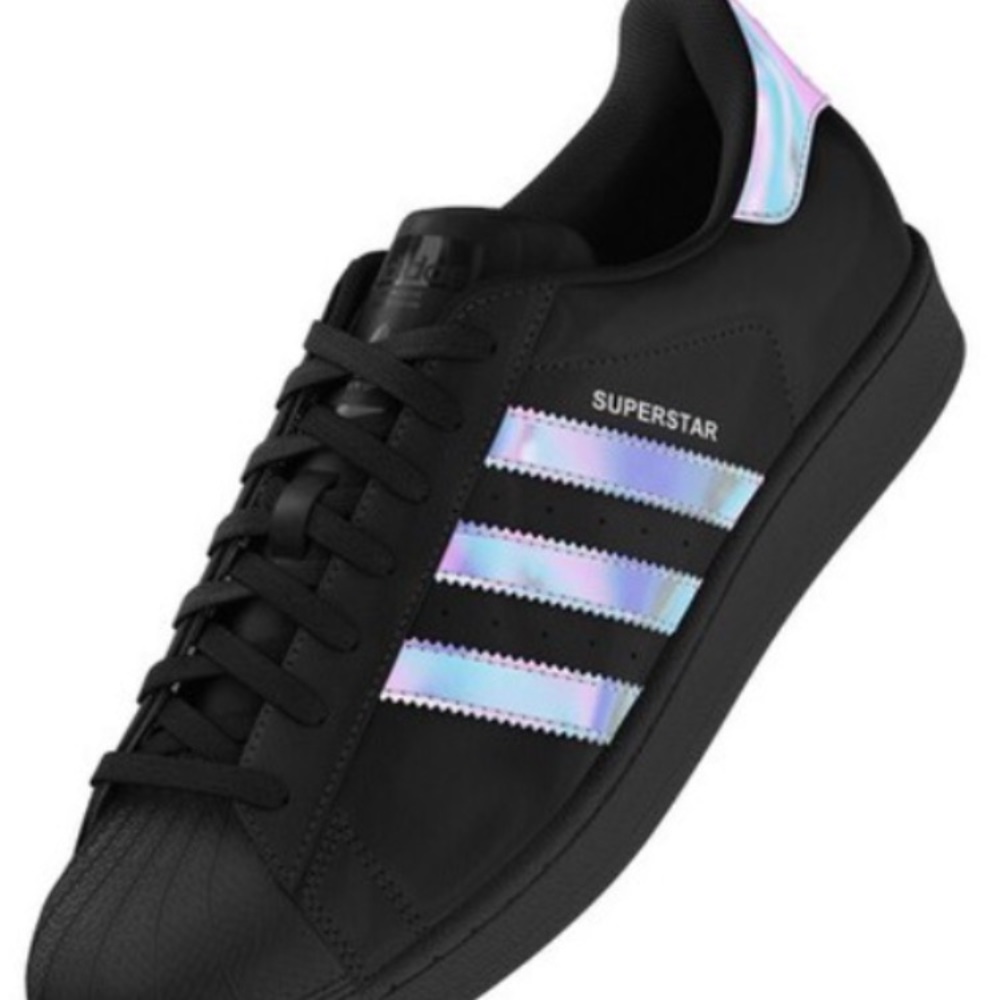Kids Holographic Adidas superstars